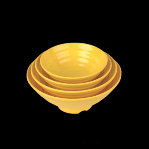 Vajilla de melamina irrompible y brillante para barcos