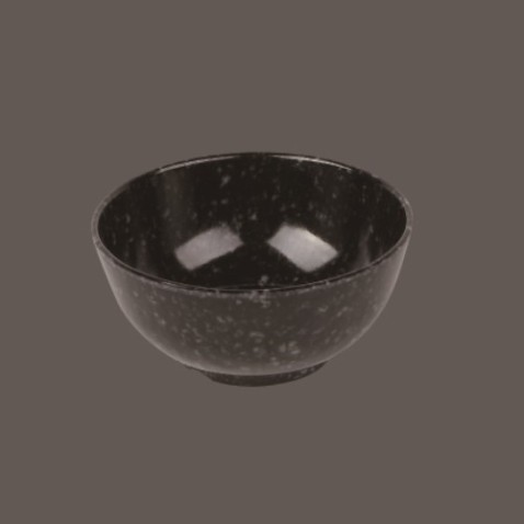 Vajilla de melamina negra