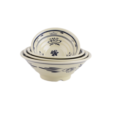 Hermosa vajilla asiática de melamina para uso comercial