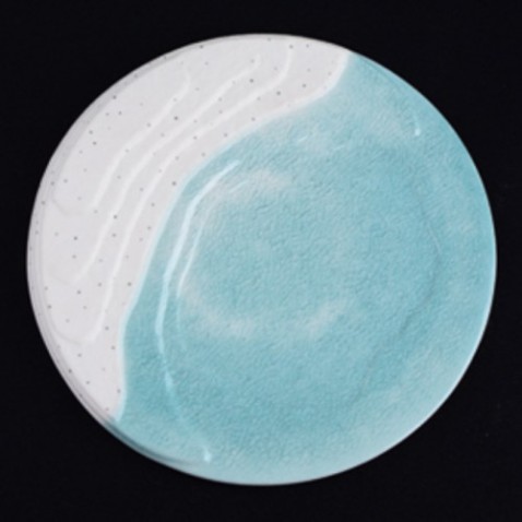 Vajilla de melamina azul