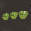 Vajilla de melamina verde de buena calidad