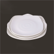 Set Piring Makan Melamin Putih Mewah