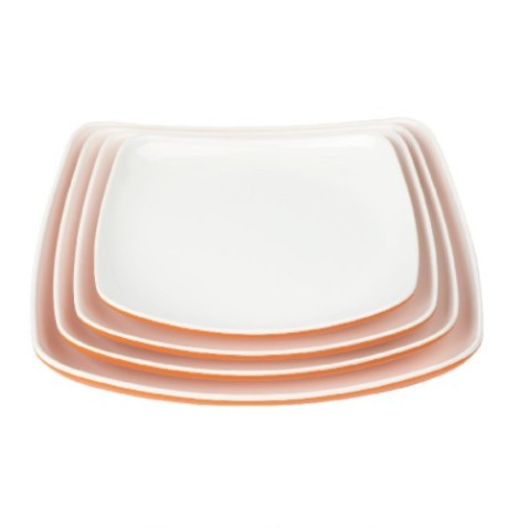 Platos de presentación de melamina para servir