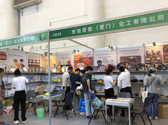 Dongxin Melamine at Xiamen Fair
