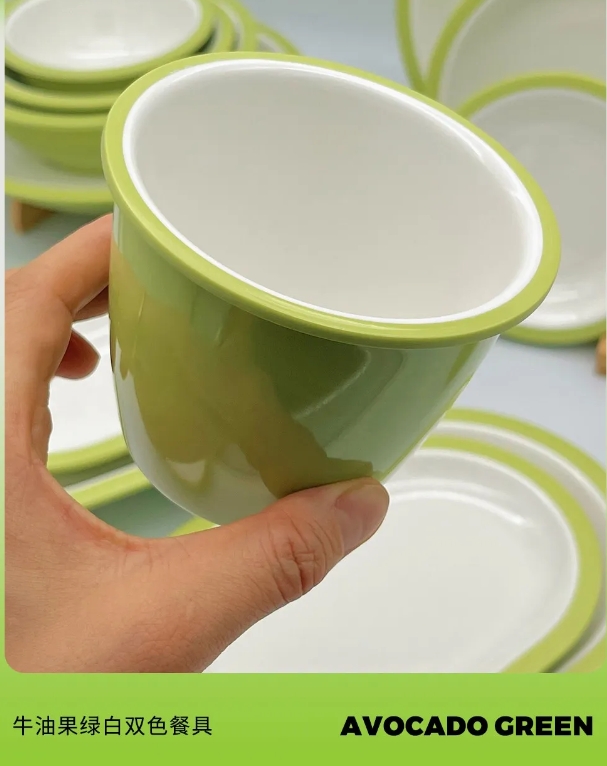 Melamine dinnerware