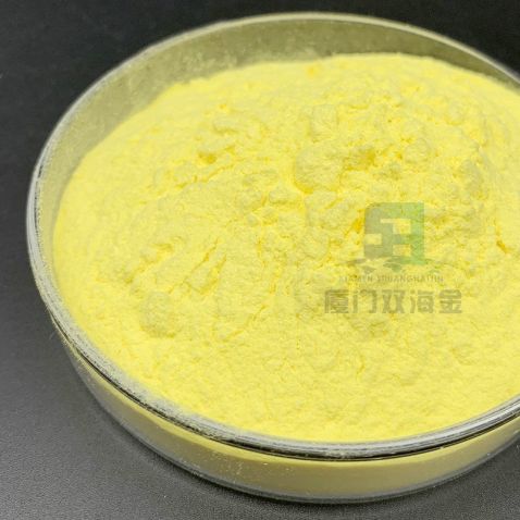 Polvo de resina de urea formaldehído con polvo amarillo