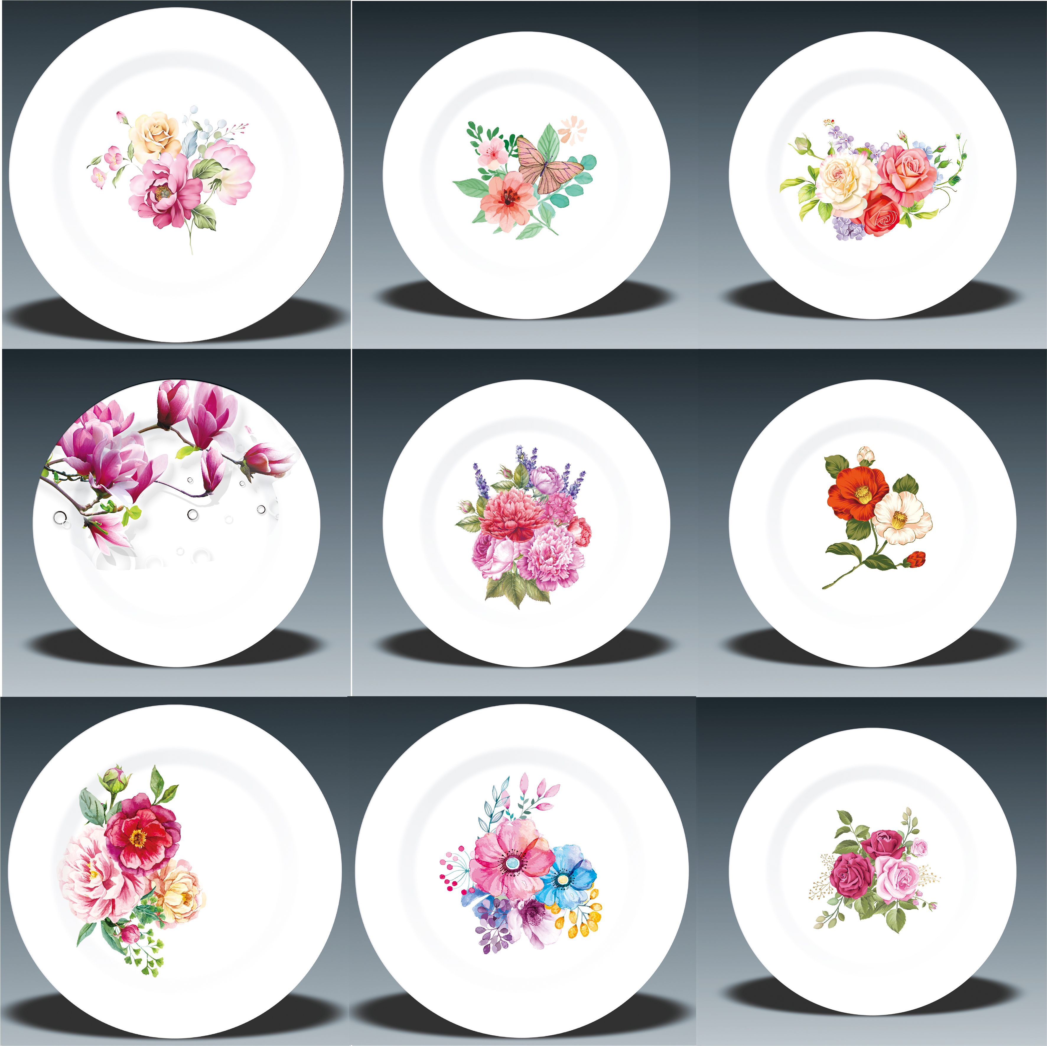 Melamine tableware