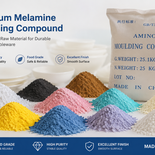 Composé de moulage en mélamine : matière première de qualité alimentaire pour la vaisselle en mélamine de haute qualité