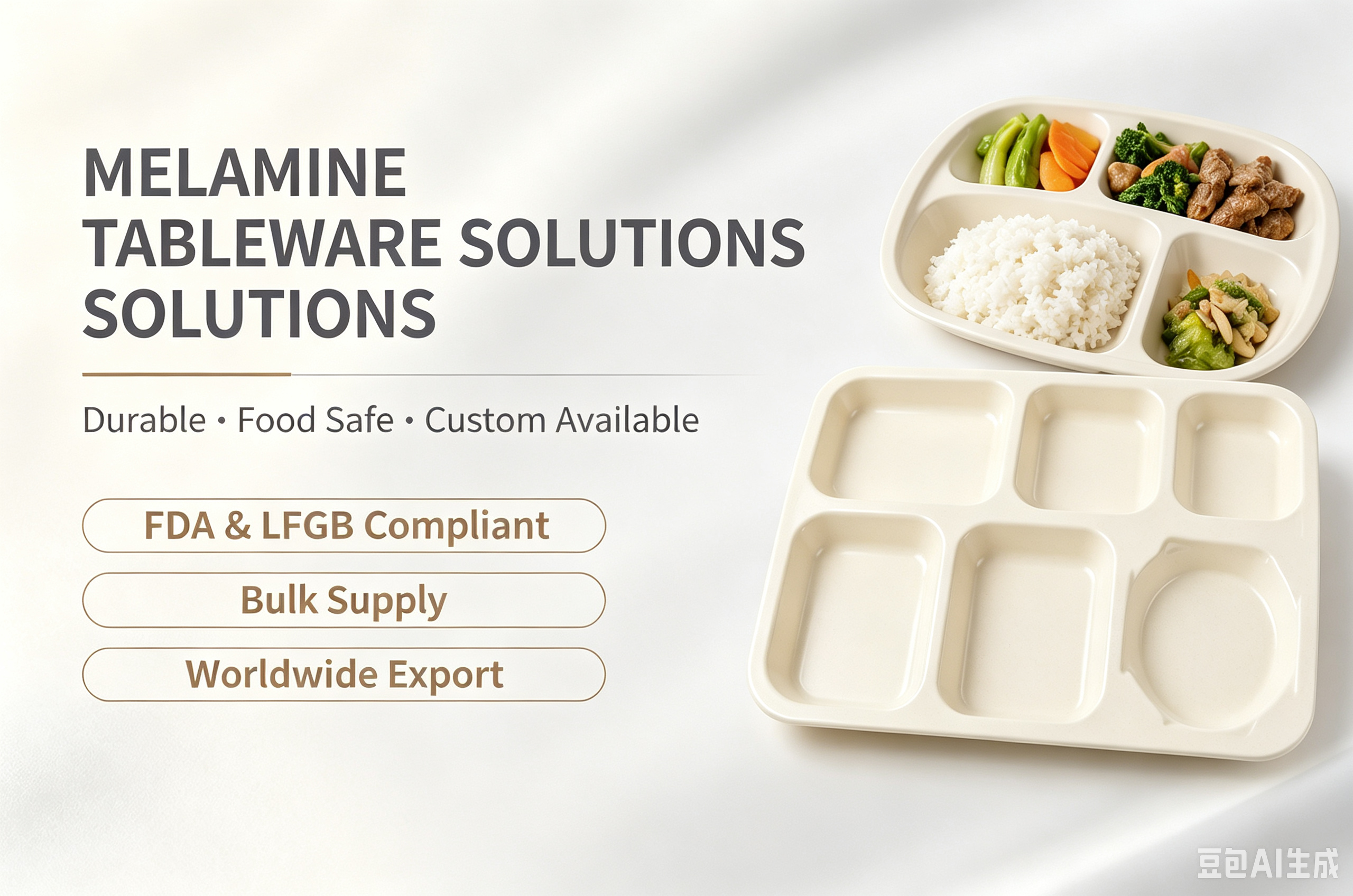 Why Cream Off-White Melamine Tableware Dominates Global Catering & Household Markets