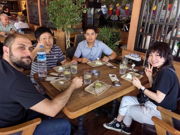 Visiting Foreign Cooperative Customers