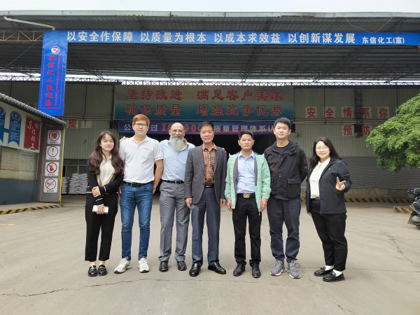 Melamine Team with Customers
