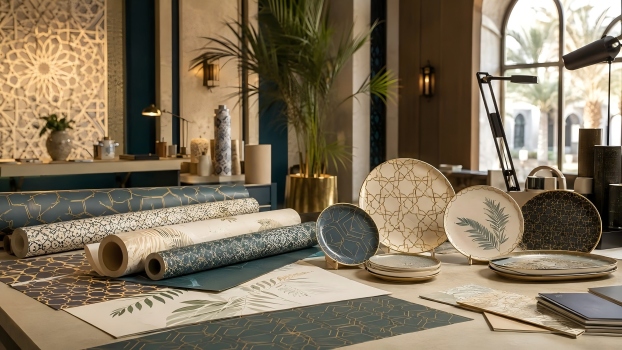 Custom Melamine Decal Paper for Gulf Hospitality Collections