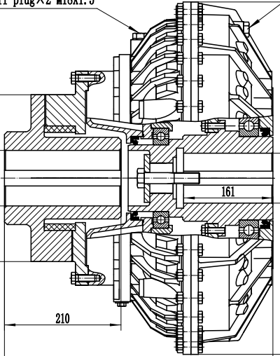 Hydrodynamic coupling Hydrodynamic coupling