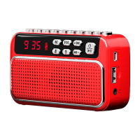 Draagbare mini FM-radioluidspreker