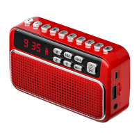 Draagbare mini FM-radioluidspreker