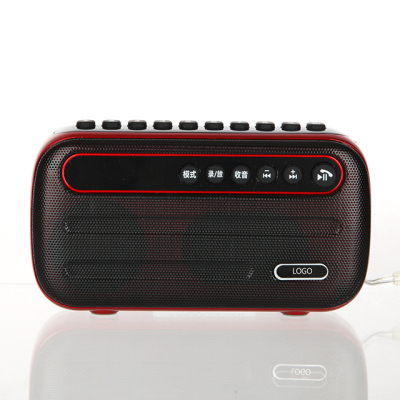 Mini altavoz portátil con radio Fm