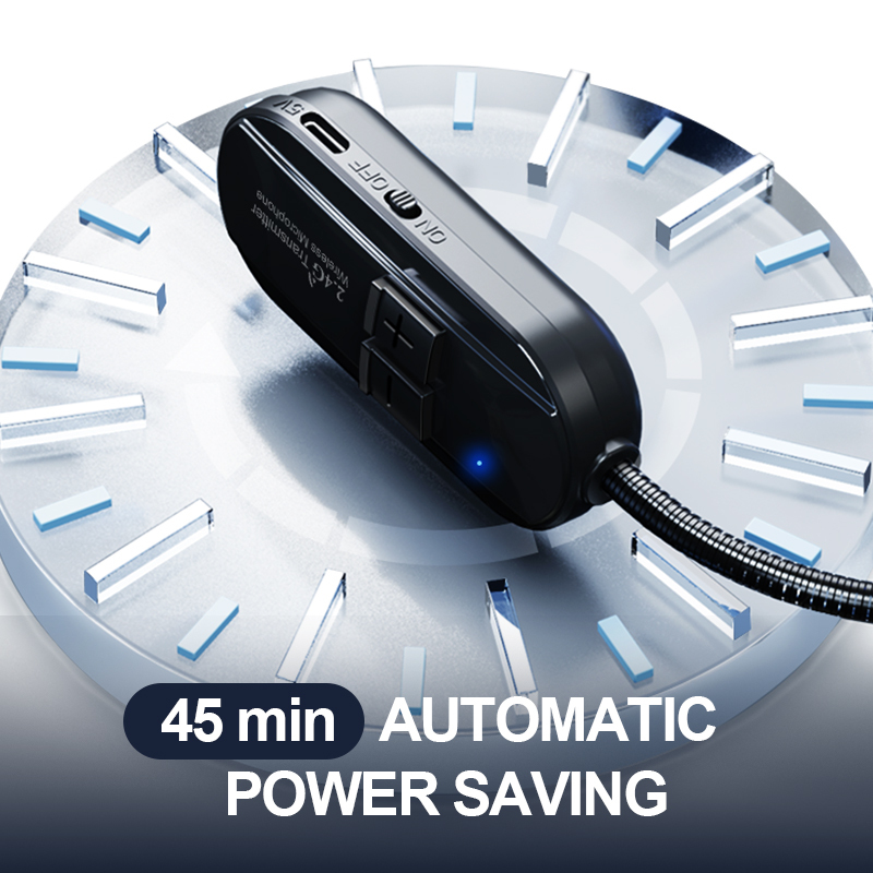 Mini professzionális vezeték nélküli mikrofon