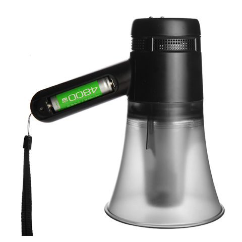 Plastic Transparent Megaphone Loudspeaker