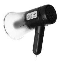 プラスチック透明メガホン拡声器