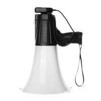 USB-handmegafoon met sirene