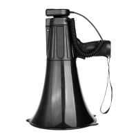 50 瓦户外扩音器扬声器带警报器