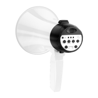 El Tipi Kablosuz Dış Mekan Megafon Hoparlörü