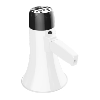 El Tipi Kablosuz Dış Mekan Megafon Hoparlörü