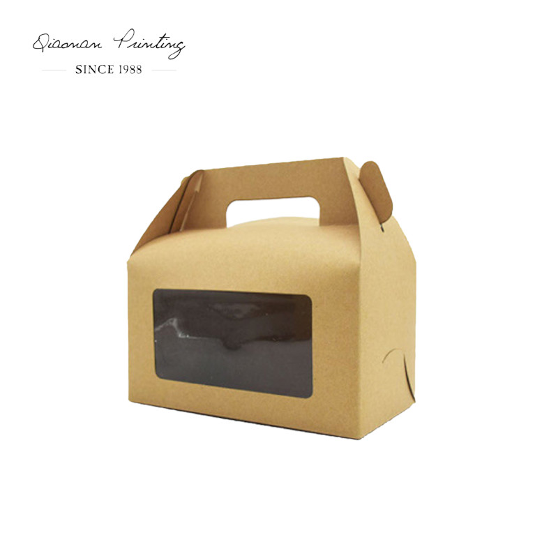 Kraft brun takeaway bokser emballasje