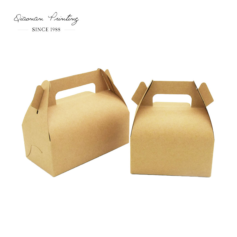 Kraft brun takeaway bokser emballasje
