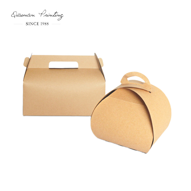 Kraft brun takeaway bokser emballasje