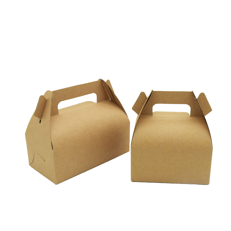 brown takeaway boxes