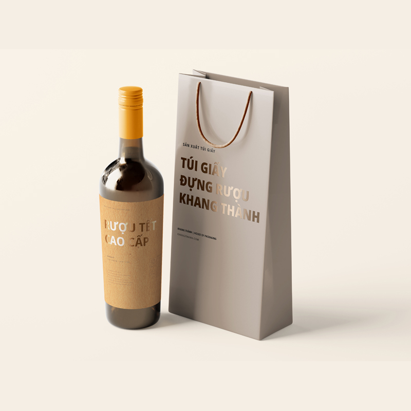 Wine Paper Bags and Wine Paper Boxes