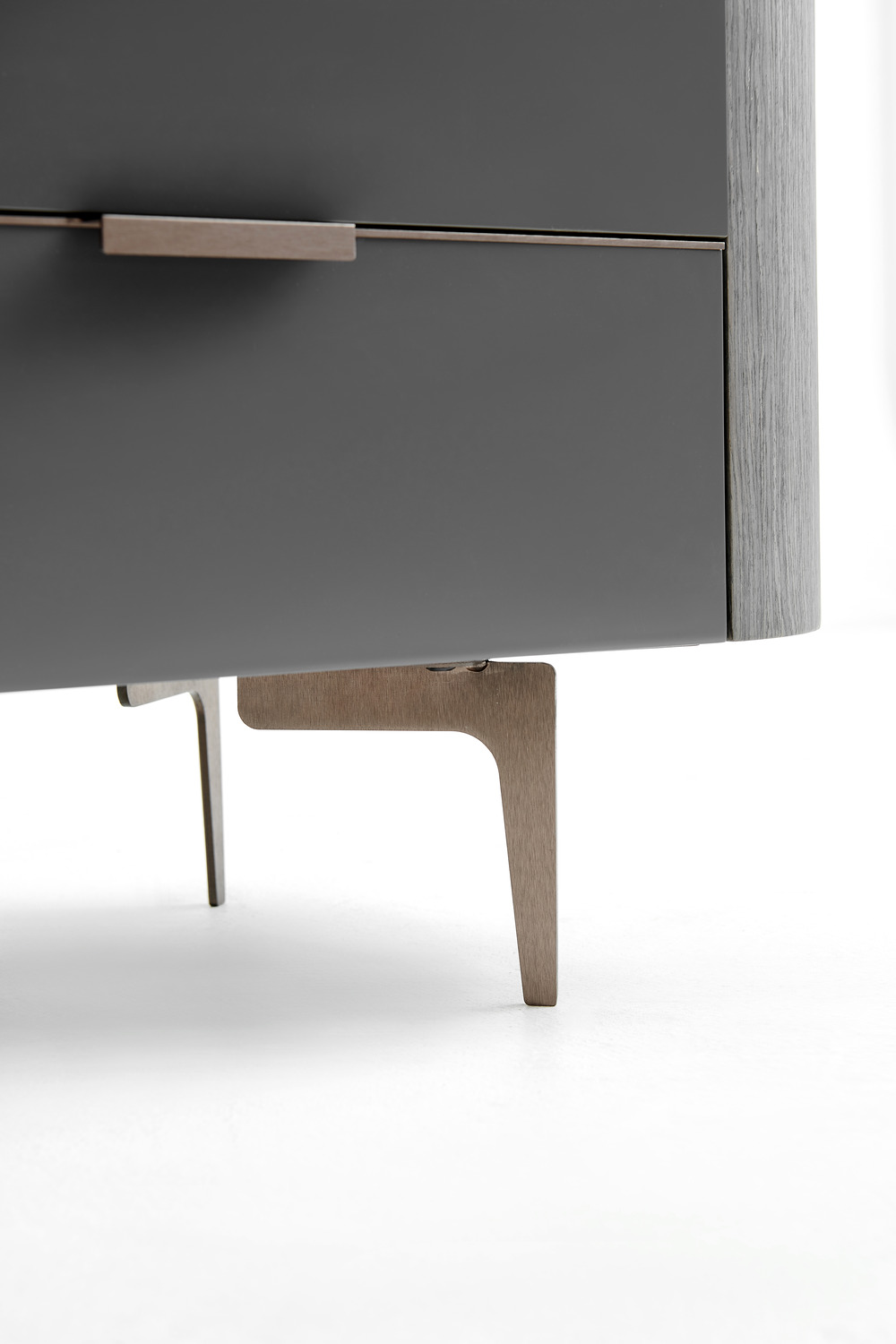 Grey MDF TV stand