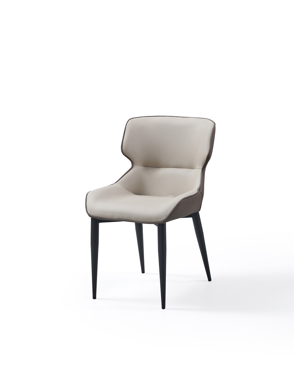 PU upholstered dining chair