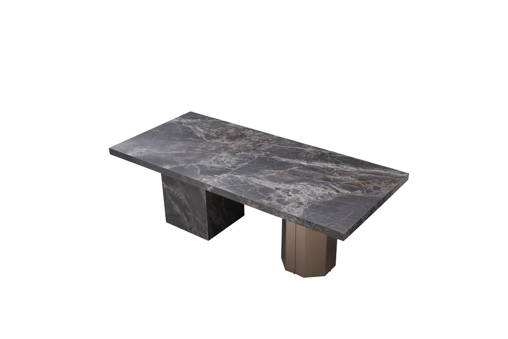 Ceramic top dining table