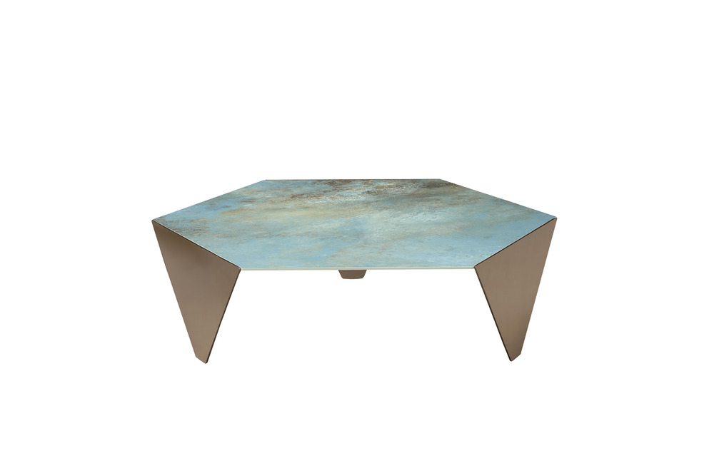 Laminam ceramic top coffee table