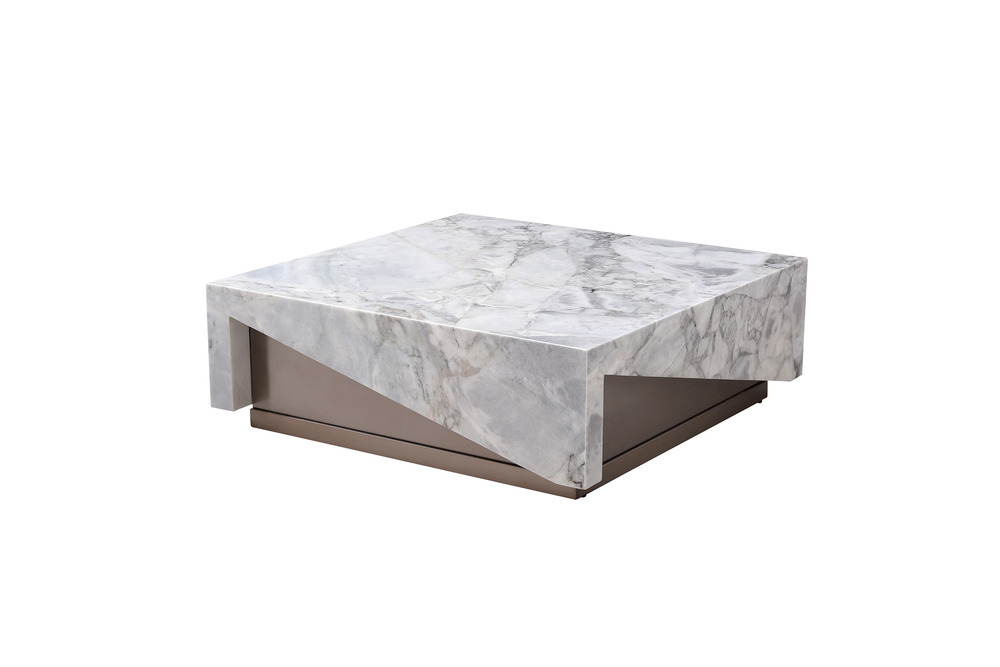 High end marble coffee table