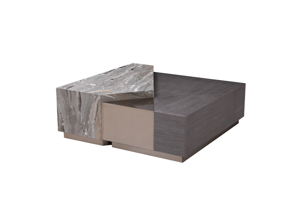 Marble and MDF coffee table