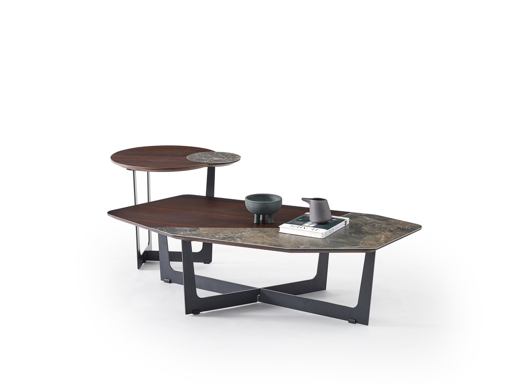 Iron coffee table