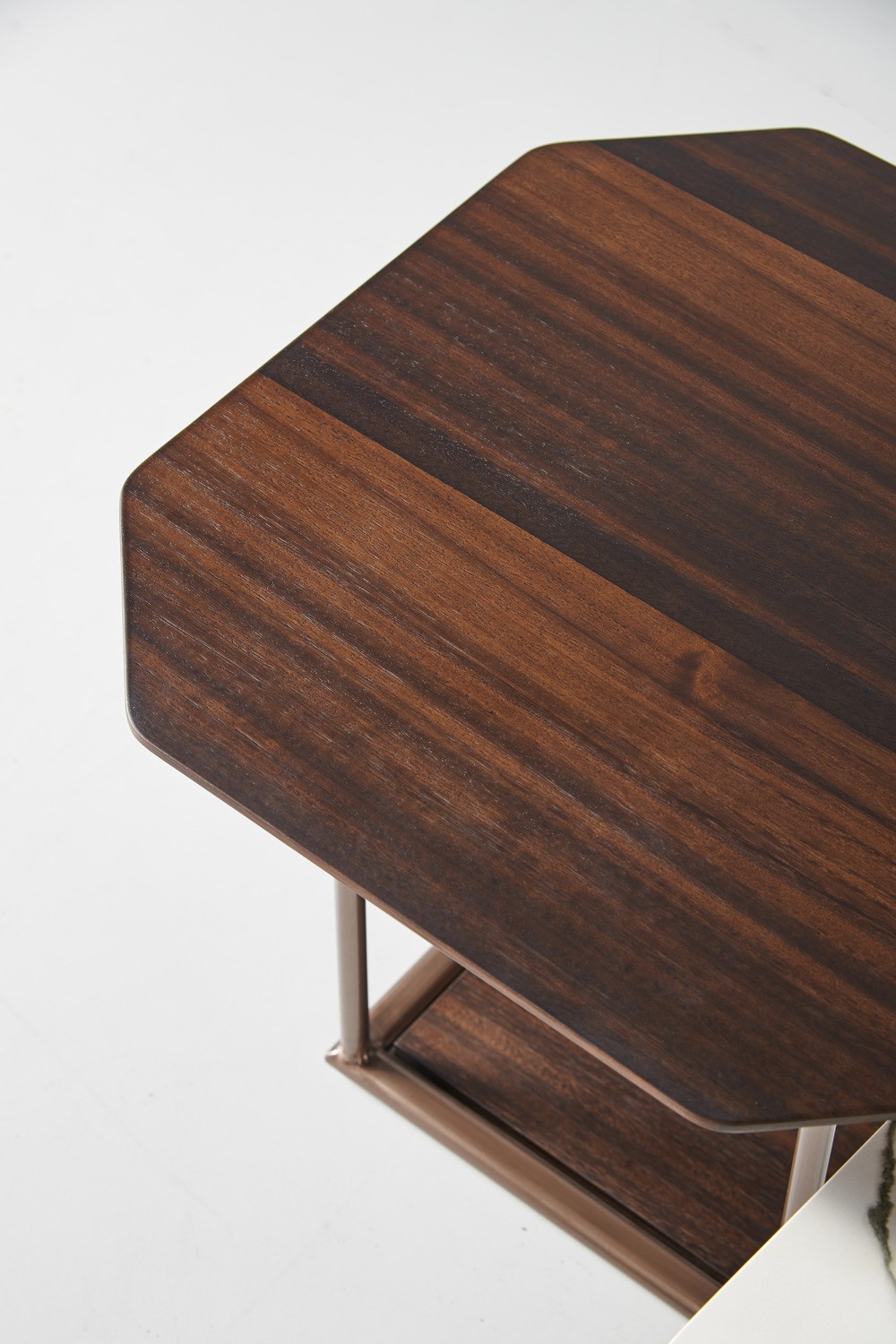 End table brown