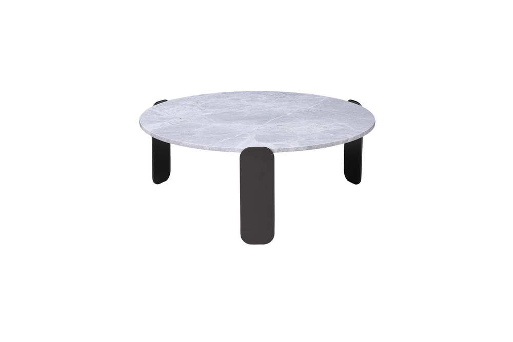 Grey top end table