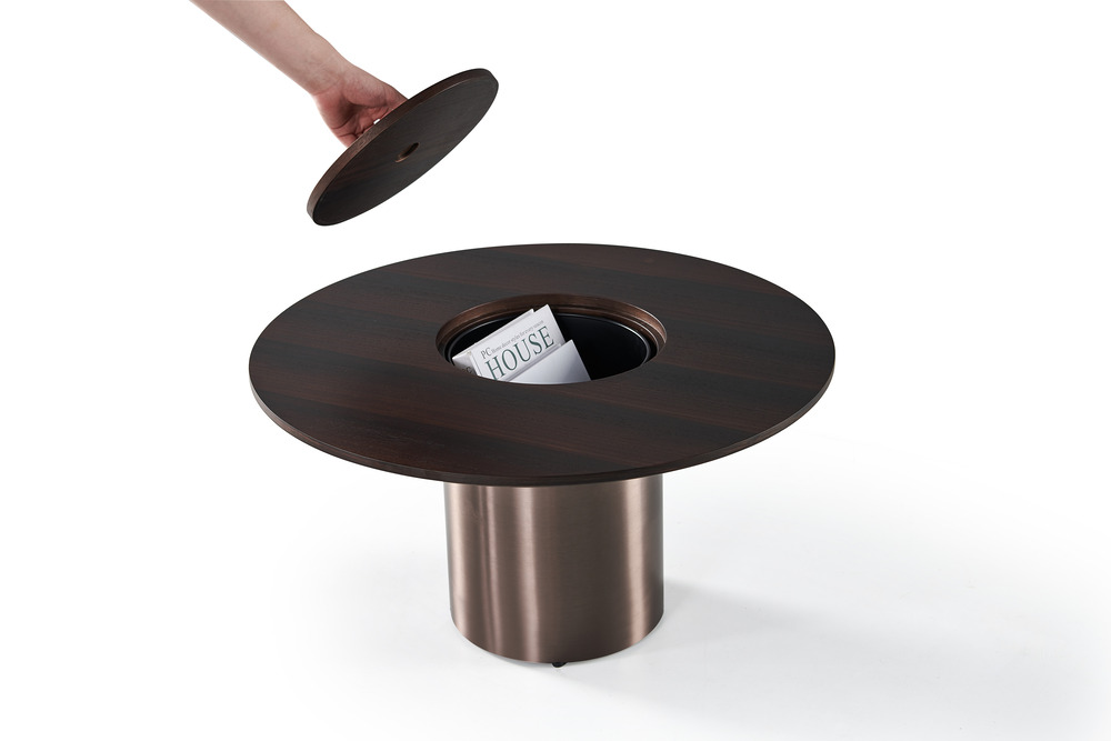 Round MDF end table