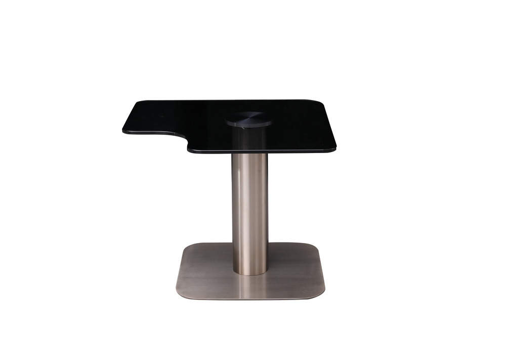 L shape end table