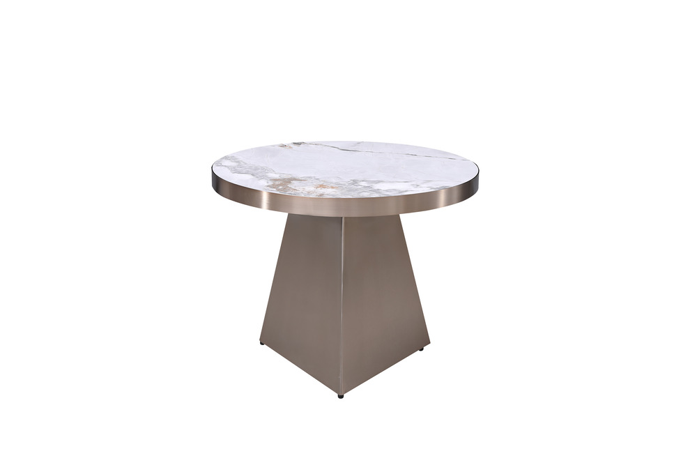 End table ceramic round