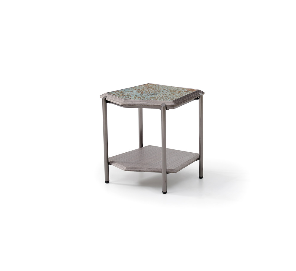 Ceramic end table