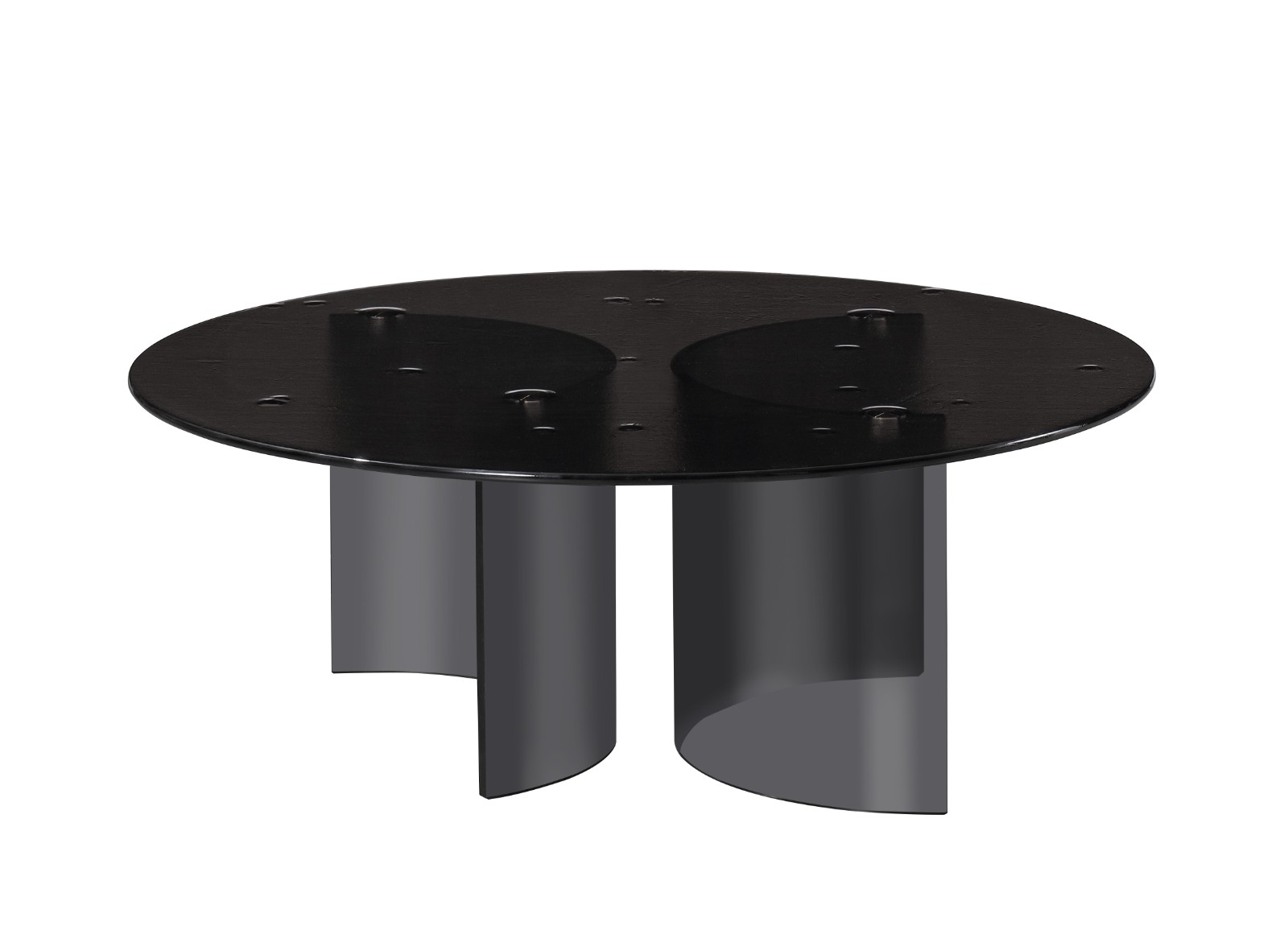 Supply Coffee Table – 10mm Grey Tea Water Drop Glass + Grey Glass Base ...