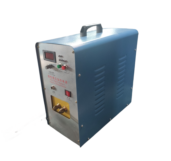 Maquinaria de fundición de metales con horno eléctrico industrial de calentamiento por inducción