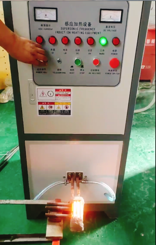Peralatan Peleburan Mesin Rawatan Pemanasan Induksi Frekuensi Tinggi