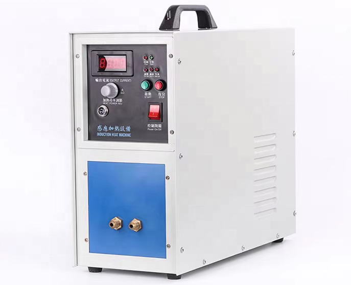 معدات تسخين الحث بملف عالي التردد مع ملف