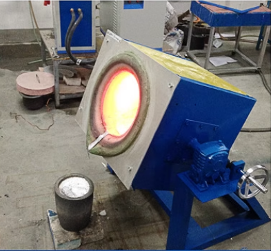 Scrap Metal Smelting Furnace Induction Furnace Waste Copper Iron and Aluminum Smelting and Recycling Machine